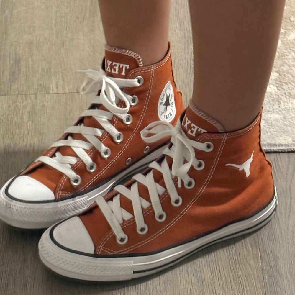 University of Texas Converse High-Top Sneakers